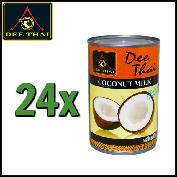Latte di cocco per cucinare Dee Thai 24x400ml